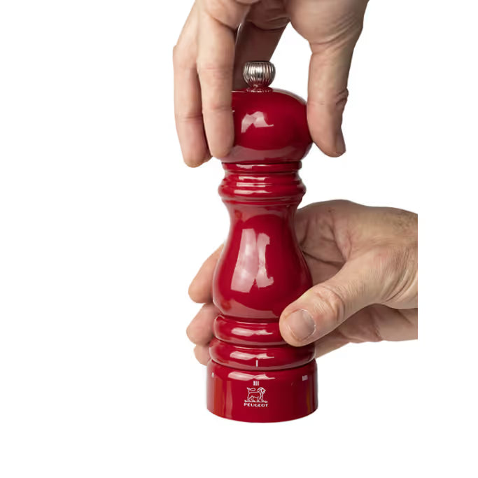 Peugeot Paris u'Select Manual Wooden Pepper Mill, Passion Red , 18 cm