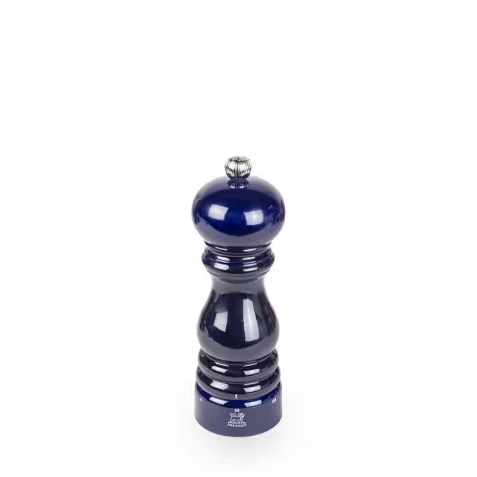 Peugeot Paris u'Select Manual Wooden Salt Mill, Blue , 18 cm