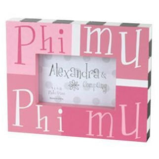 Phi Mu Block Frame - CLEARANCE