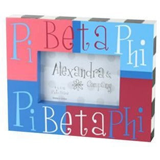 Pi Beta Phi Block Frame - CLEARANCE
