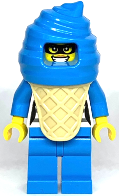 Police - Crook Ice, Dark Azure Ice Cream Suit