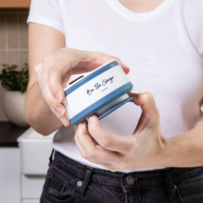 Portable Silicone Cup, Collapsible & Sustainable. Perfect for Travel. Teal, Navy or Mauve
