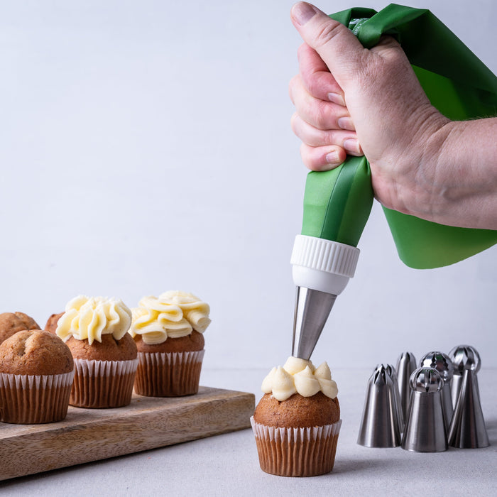 Thermomix Reusable Piping Bag Set with Nozzles
