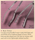 RK37 - Kemper Raku Tongs - 37 Degree Jaw