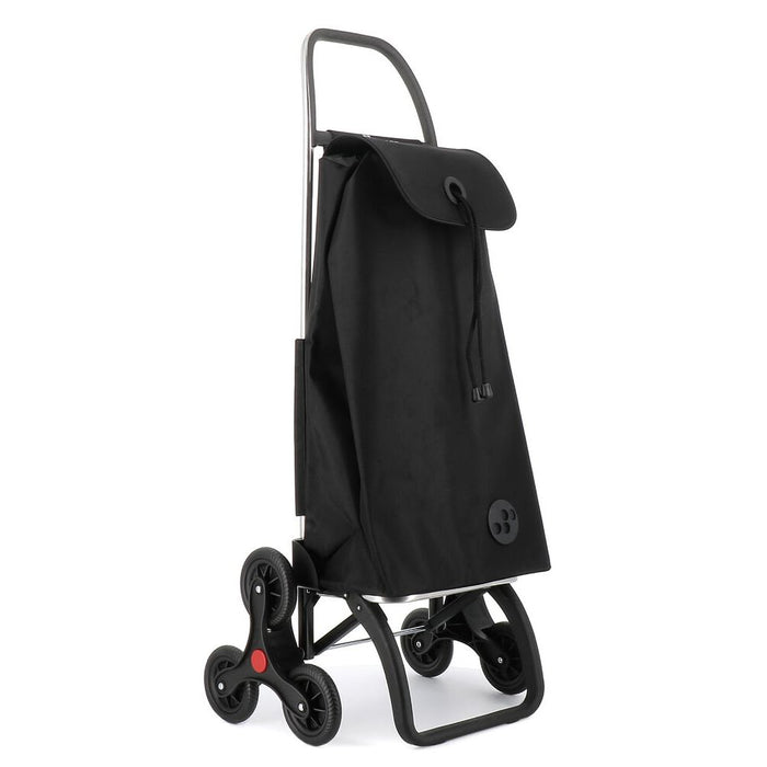Rolser I-Max MF 6 Wheel Stair Climber Trolley-Black