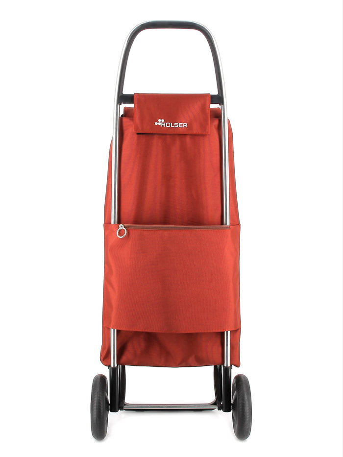 Rolser I-Max MF Convert 2 Wheel Folding Shopping Trolley - Terracotta