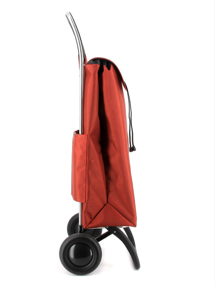 Rolser I-Max MF Convert 2 Wheel Folding Shopping Trolley - Terracotta