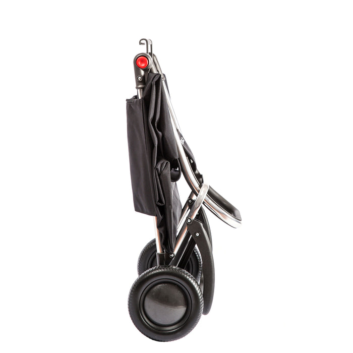 Rolser I-Max MF Logic 2 Wheels Folding Shopping Trolley - Black