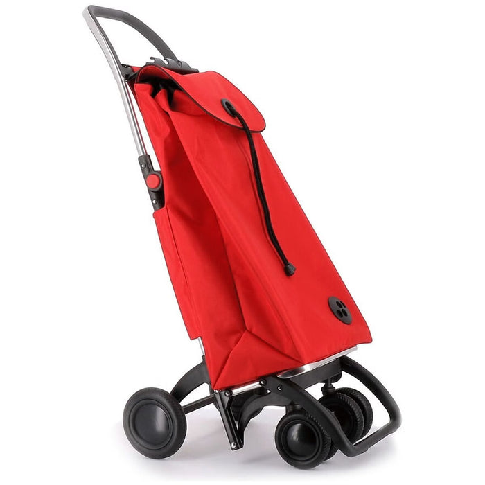 Rolser I-Max MF Logic 4 Wheels Folding Shopping Trolley - Red