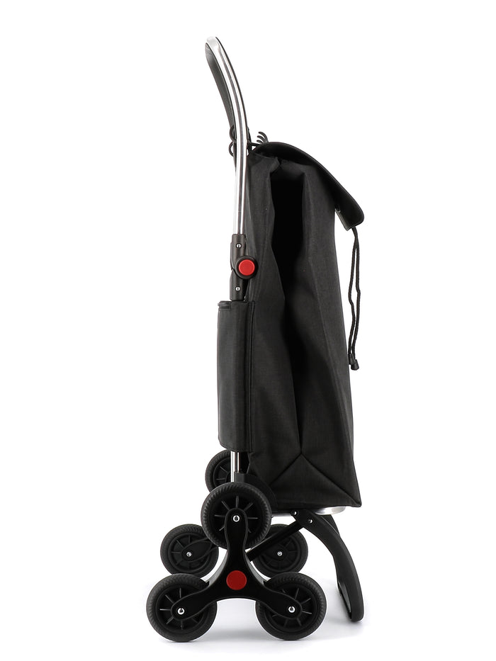 Rolser I-Max Tweed 6L Logic Stairclimber Trolley – Black