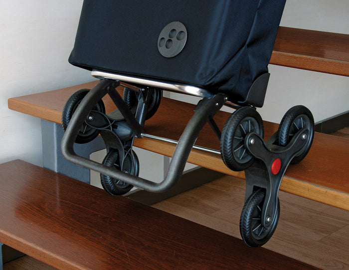 Rolser I-Max Tweed 6L Logic Stairclimber Trolley – Black