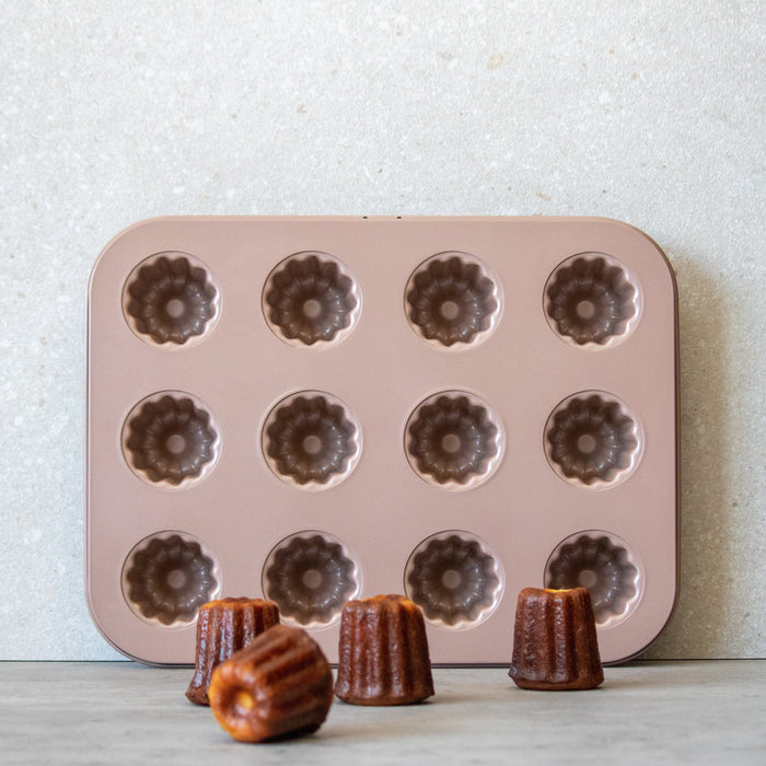 TheMix Shop Rose Gold Rose Gold Canele Mould