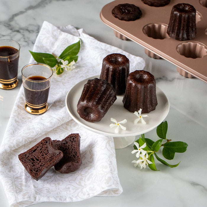 TheMix Shop Rose Gold Rose Gold Canele Mould