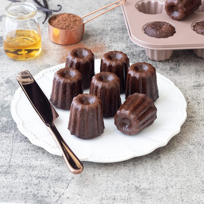 TheMix Shop Rose Gold Rose Gold Canele Mould