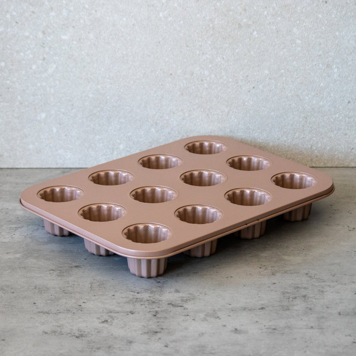 TheMix Shop Rose Gold Rose Gold Canele Mould