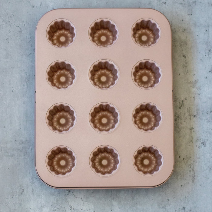 TheMix Shop Rose Gold Rose Gold Canele Mould