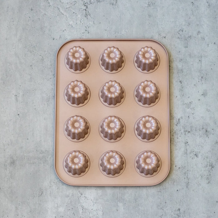 TheMix Shop Rose Gold Rose Gold Canele Mould