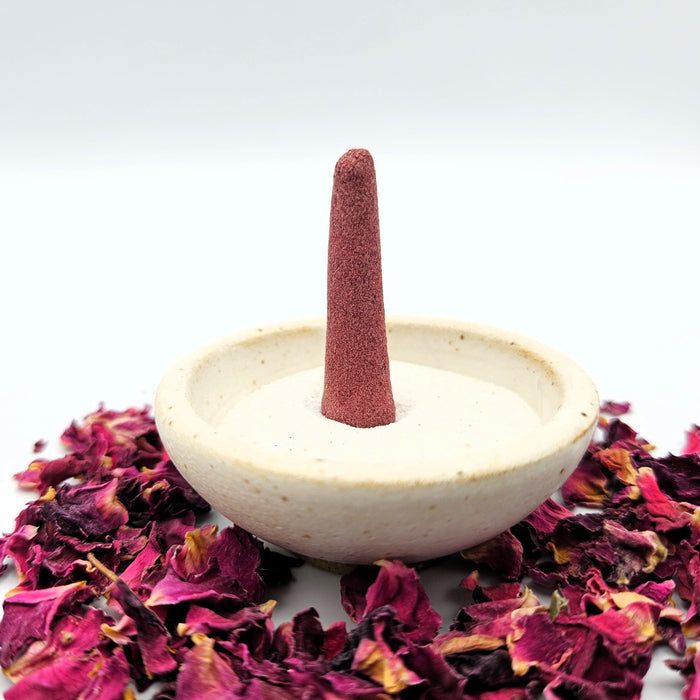 RoseWood Organic Incense Cones