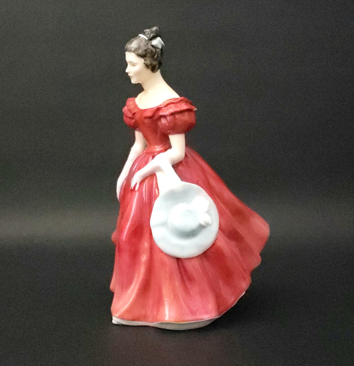 Royal Doulton Lady Figurine WINSOME Red Dress HN2220