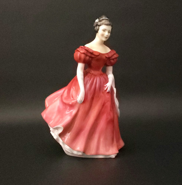 Royal Doulton Lady Figurine WINSOME Red Dress HN2220