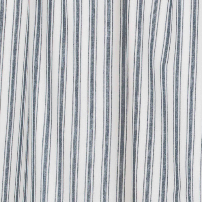 Sawyer Mill Blue Ticking Stripe Lined Window Valances 2 Sizes Farmhouse Country