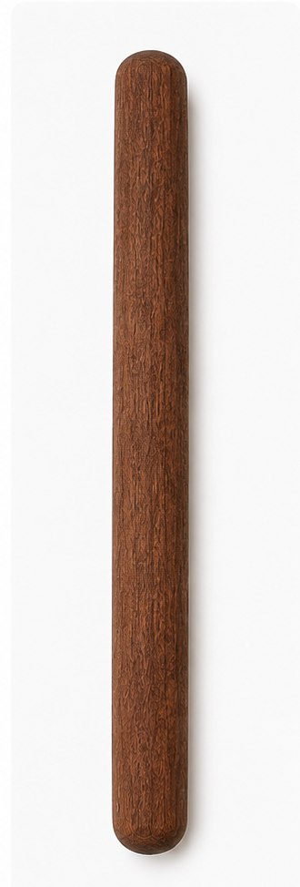 Scanwood Solid Rolling Pin - Beech or Walnut