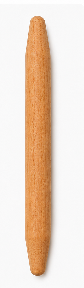 Scanwood Solid Rolling Pin - Beech or Walnut