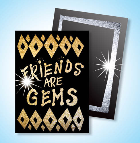Scratch Art® Classroom Packs - Scratch Art Gold & Silver Scratch-Brite Artist Trading Cards [Home Decor]- Olde Church Emporium