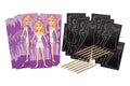 Scratch Art® Classroom Packs - Scratch Art® Party Pack - Fashion [Home Decor]- Olde Church Emporium