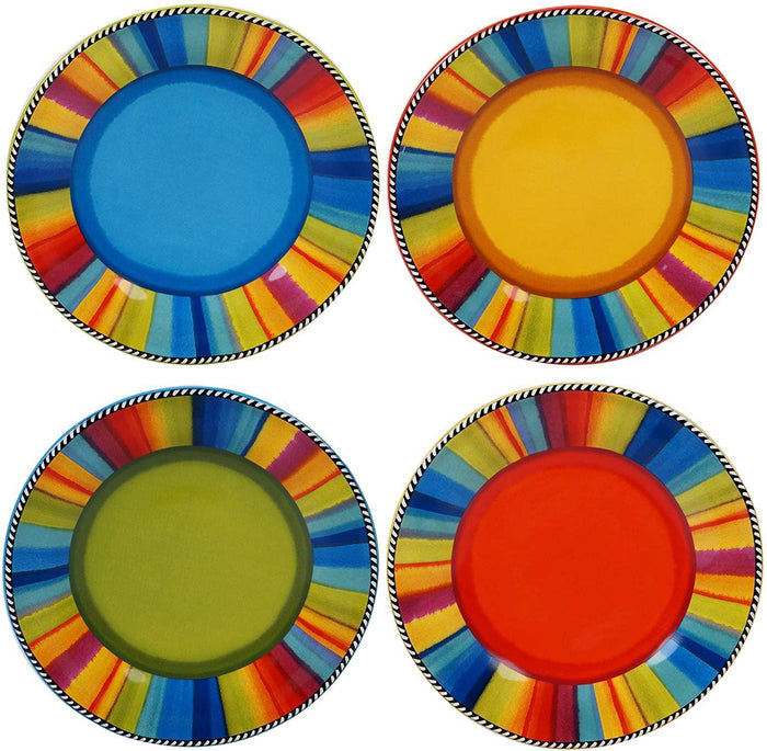 Senora Splash Southwestern Salad Plates - Your Western Decor