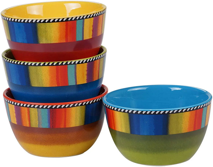 Senora Splash Southwest Ice Cream Bowls - Your Western Decor, LLC