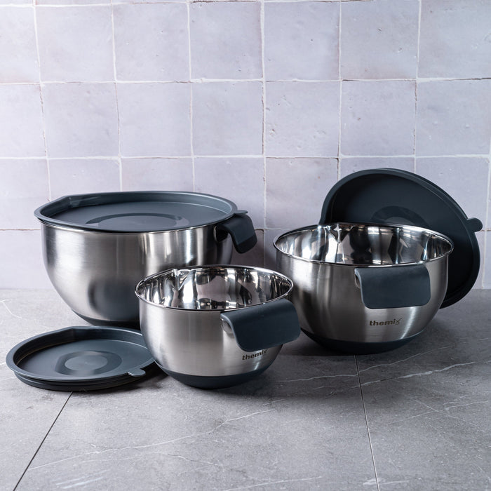 TheMix Shop Preparation Set of 3 Mixing Bowls