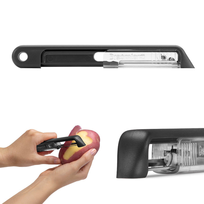The Dream Farm Utensils Sharple Food Peeler Black