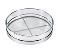 Sieves, 12" dia. x 2-3/4"H, - 1 ea