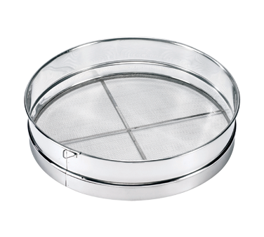 Sieves, 12" dia. x 2-3/4"H, - 1 ea