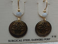 Silver Forest Hand Crafted Earrings Made in USA - Item E6400 - Olde Church Emporium