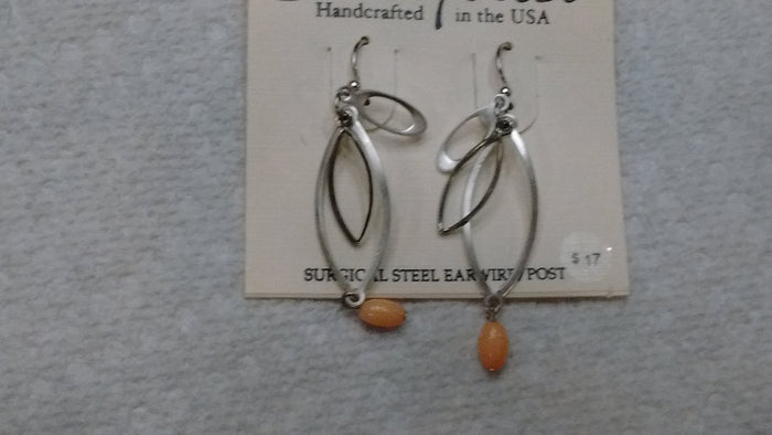 Silver Forest Hand Crafted Earrings Made in USA - Item NE0407 - Olde Church Emporium