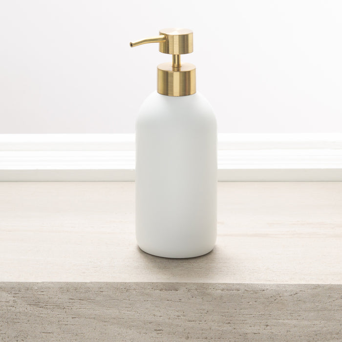 Sophia Resin Lotion Dispenser – White / 280 ml
