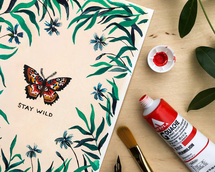 Stay Wild Art Print