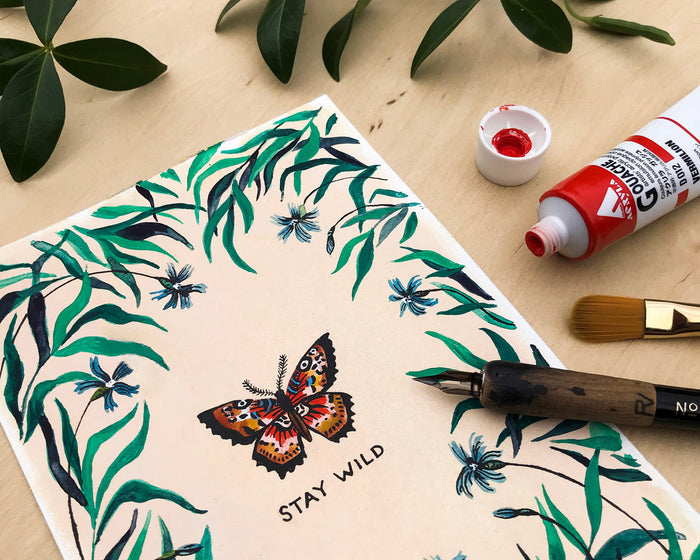Stay Wild Art Print