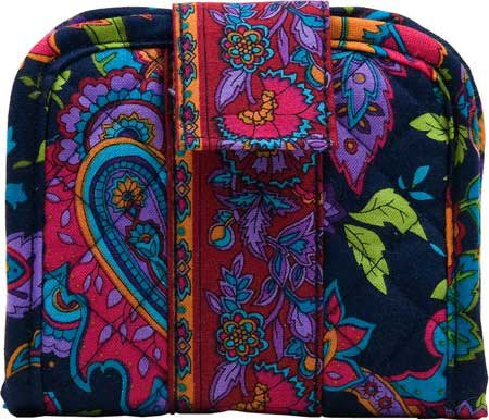 Stephanie Dawn Handbags Quilted Pocket Wallet and Cosmetic Case - French Quarter Design Made in USA - Olde Church Emporium