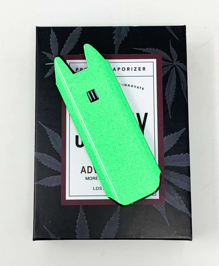 Stiiizy Neon Green Glitter Pro XL Battery Starter Kit