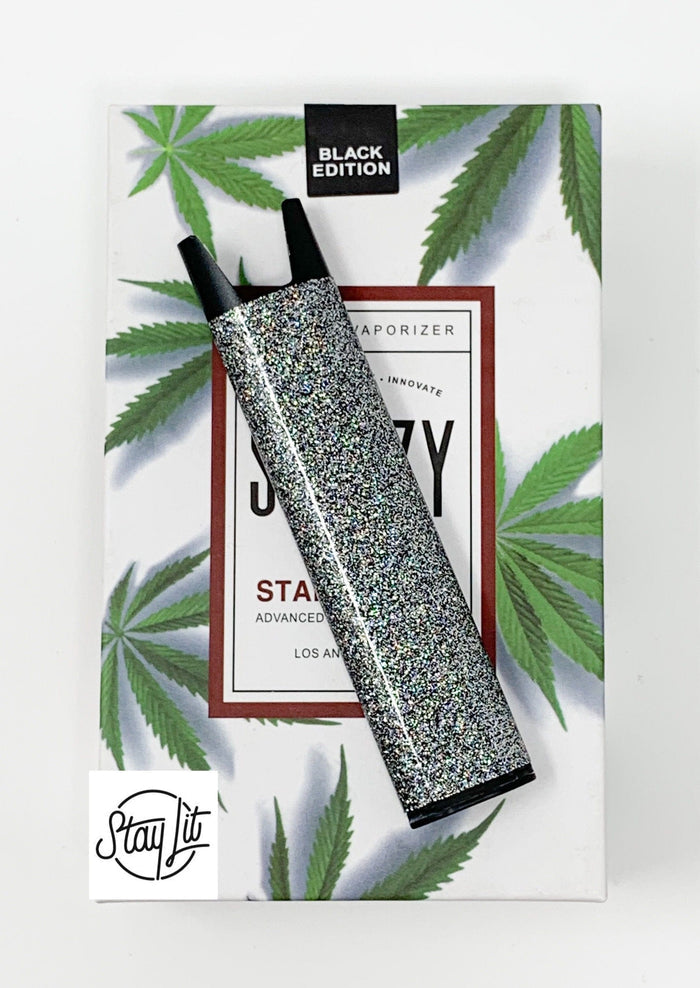 Transparent Glitter Stiiizy Battery
