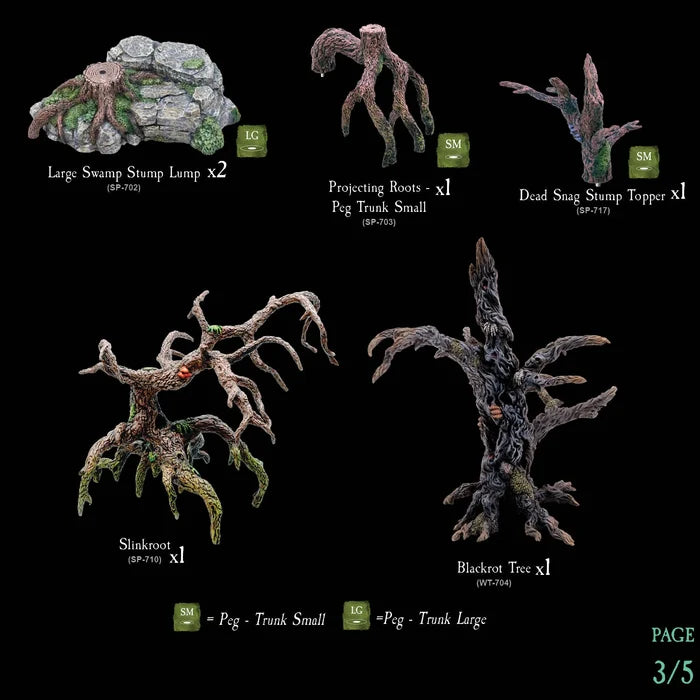 Swamp Wargame Scatter (Unpainted)