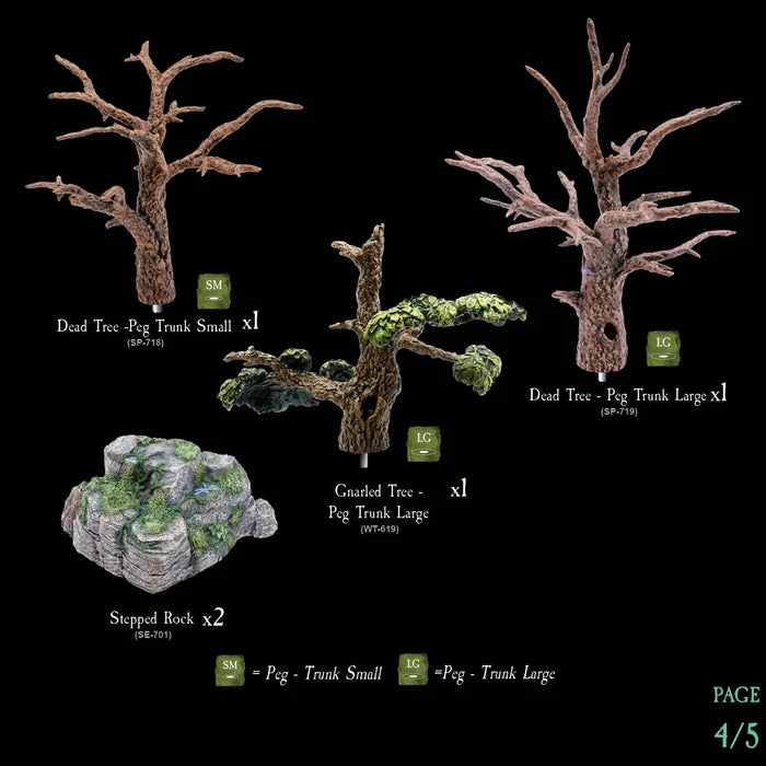 Swamp Wargame Scatter (Unpainted)