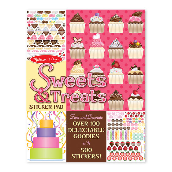 Sweets & Treats Sticker Pad Melissa and Doug Ages 4+