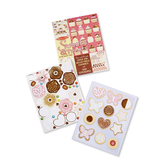 Sweets & Treats Sticker Pad Melissa and Doug Ages 4+