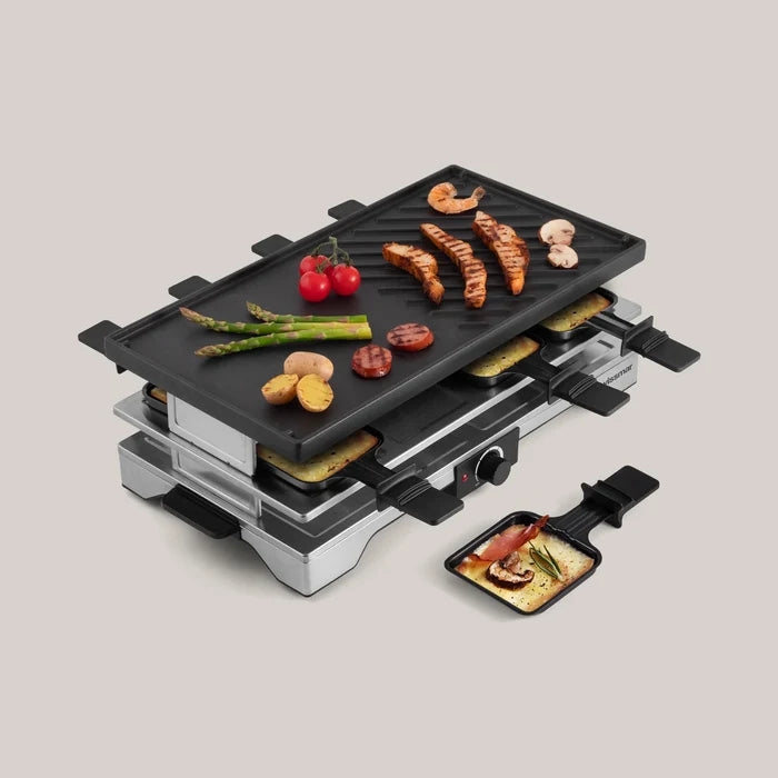 Swissmar Verso Indoor / Outdoor Cast-Iron Raclette Party Grill