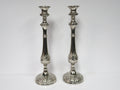 Tall Embossed Candlesticks
