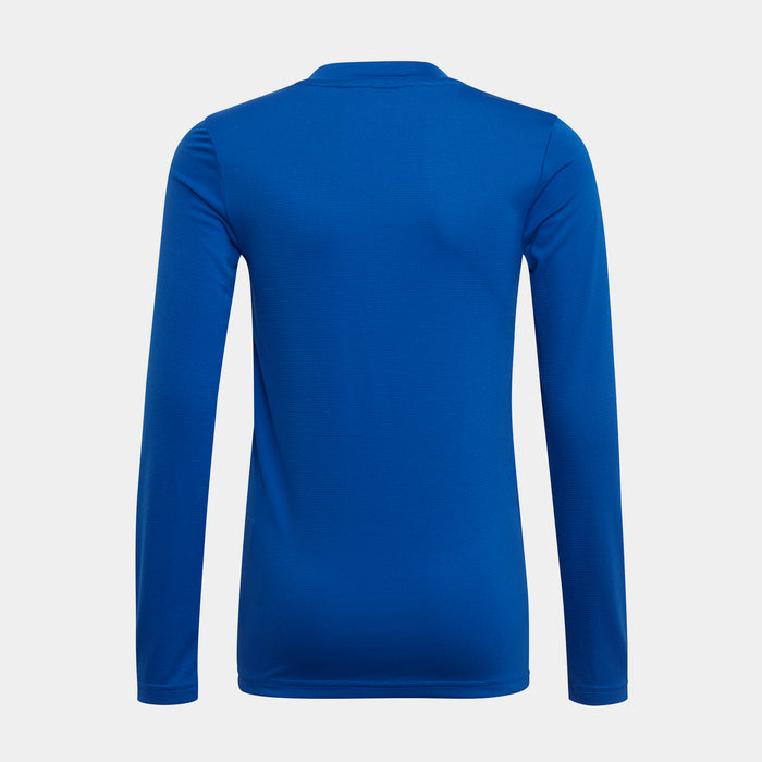 adidas TEAM BASE Long Sleeve Tee | Royal Blue | Kid's